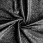 Cotton Lycra Black Sparkle Knit Fabric
