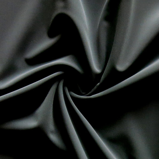 Classic Black Nylon Spandex Swimsuit Fabric 15 Yard Bolt