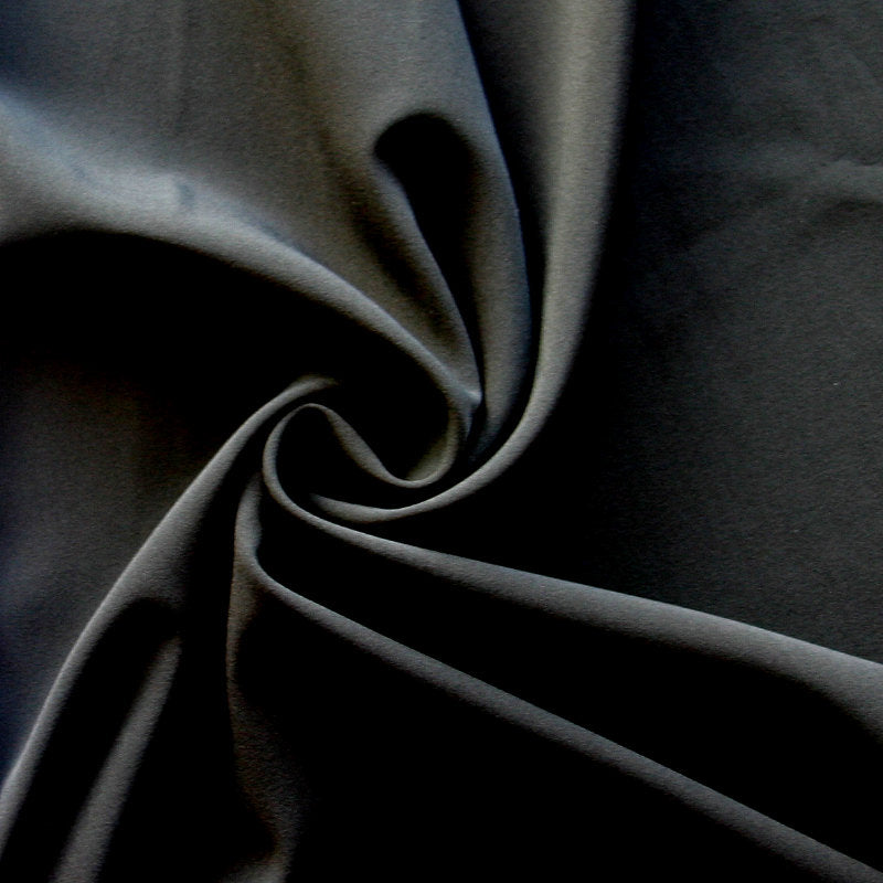 Stretch Woven Black Fabric