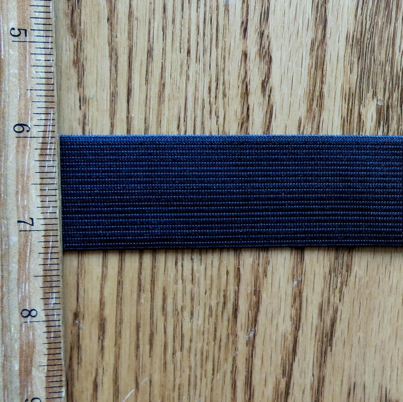 Swimsuit Elastic Black 1.25 Inch