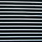 Nylon Lycra Swim Knit Black Thick and White Thin Stripes