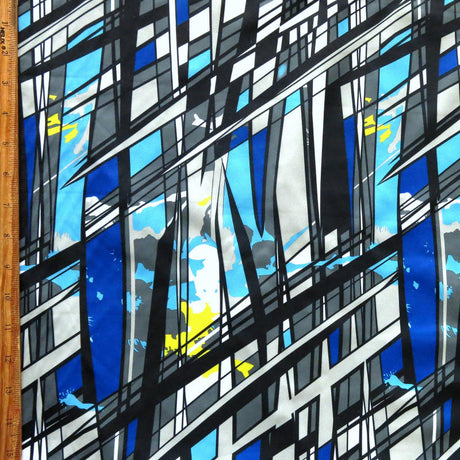 Microfiber Boardshort Fabric Abstract Print