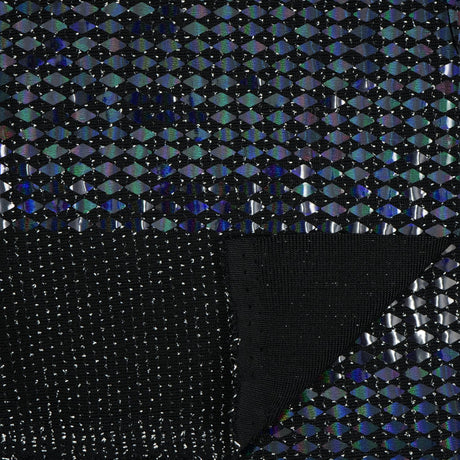 Transfer Sequin Lurex Stretch Fabric