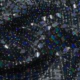 Transfer Sequin Lurex Stretch Fabric