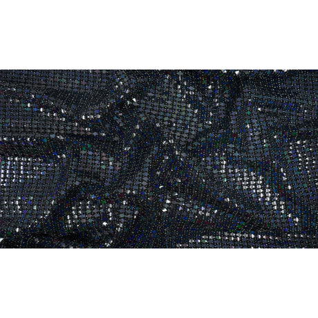 Transfer Sequin Lurex Stretch Fabric