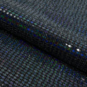 Bling Transfer Sequin In Lurex Nylon Spandex Fabric - Black/Silver, Black/Gold, Black/Fuchsia, Black/Royal, Black/Black, 58" Width, 175 GSM (1 Yard)