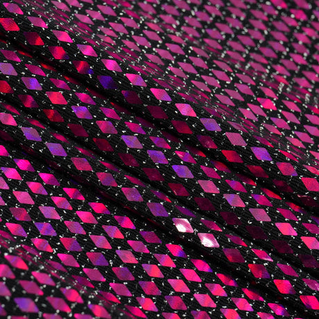 Transfer Sequin Lurex Stretch Fabric