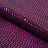 Bling Transfer Sequin In Lurex Nylon Spandex Fabric - Black/Silver, Black/Gold, Black/Fuchsia, Black/Royal, Black/Black, 58" Width, 175 GSM (1 Yard)