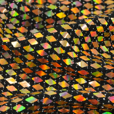 Transfer Sequin Lurex Stretch Fabric