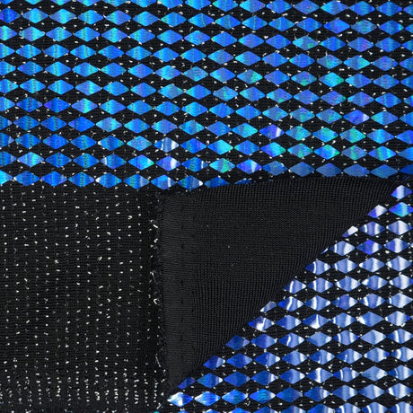 Transfer Sequin Lurex Stretch Fabric