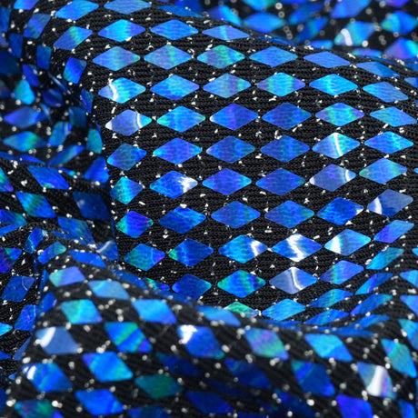 Transfer Sequin Lurex Stretch Fabric