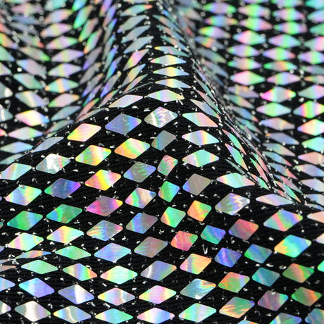Transfer Sequin Lurex Stretch Fabric