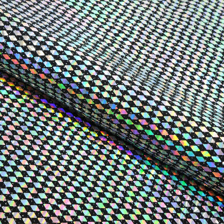 Transfer Sequin Lurex Stretch Fabric