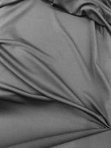 Black Scuba Polyester Fabric - Black, 59"-60" Width