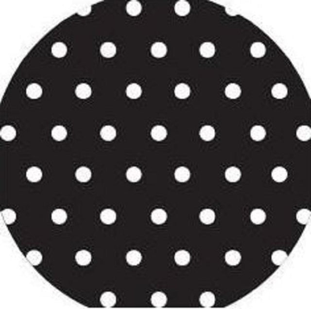 Vent Hole Vinyl Fabric - Black, 20" Width (1 Foot)