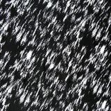 Swim Knit Nylon Spandex Black/White Diagonal Abstract 33" Remnant