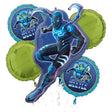 Blue Beetle Balloon Bouquet