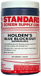 Blue Blockout Blue Metallic Paint Fabric - Blue Metallic, Slow-Drying, Water-Soluble, Solvent Resistant, 20-Minute Air Dry Time (Gallon)