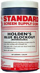 Blue Blockout Blue Metallic Paint Fabric - Blue Metallic, Slow-Drying, Water-Soluble, Solvent Resistant, 20-Minute Air Dry Time (Gallon)