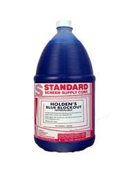 Blue Blockout Blue Metallic Paint Fabric - Blue Metallic, Slow-Drying, Water-Soluble, Solvent Resistant, 20-Minute Air Dry Time (Gallon)