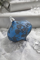5" Blue Onion Ornament