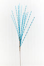 32" Blue Twisted Grass Spray