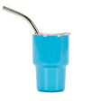 20 Oz Shot Glass Cups - Blue, Vacuum Seal, Leak Proof Lids (1 Set)