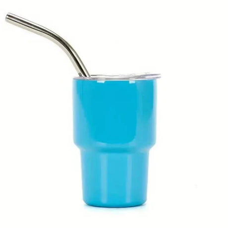 Thermal Sublimation Tumblers Stainless Steel Fabric - Blue, 2 Oz Capacity (1 Piece)