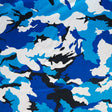 Microfiber Boardshort Fabric Waterburst Camo