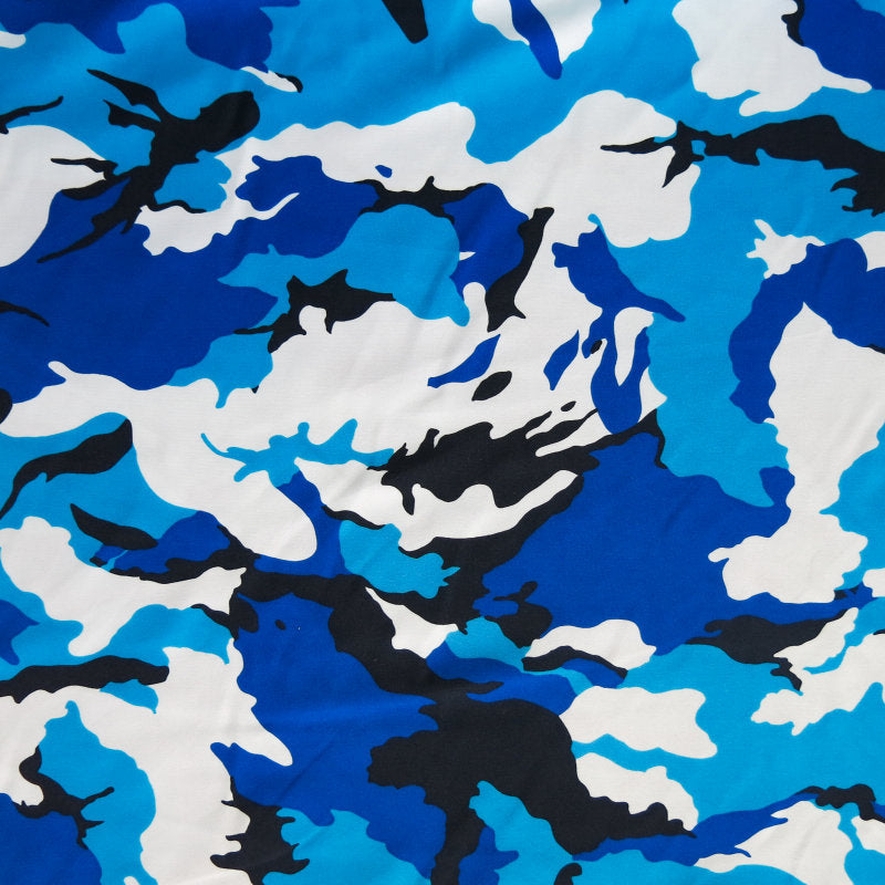 Microfiber Boardshort Fabric Waterburst Camo