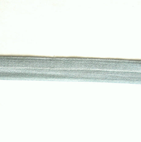 Fold Over Elastic Trim Blue Frost 5/8"