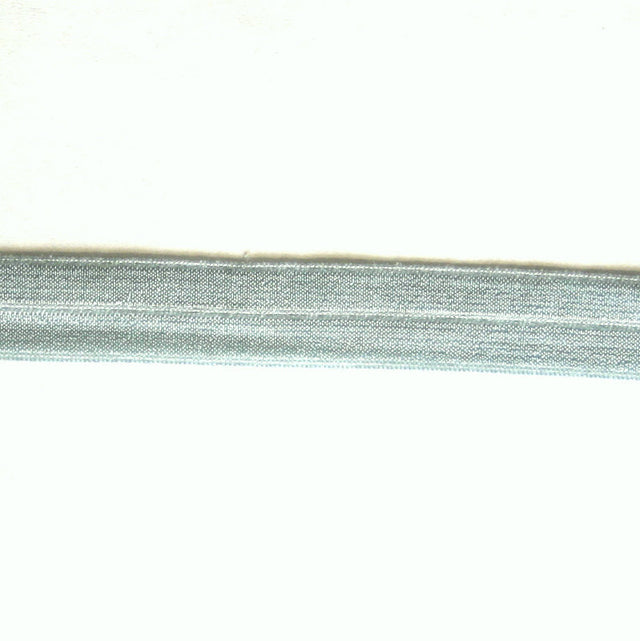 Fold Over Elastic Trim Blue Frost 5/8"
