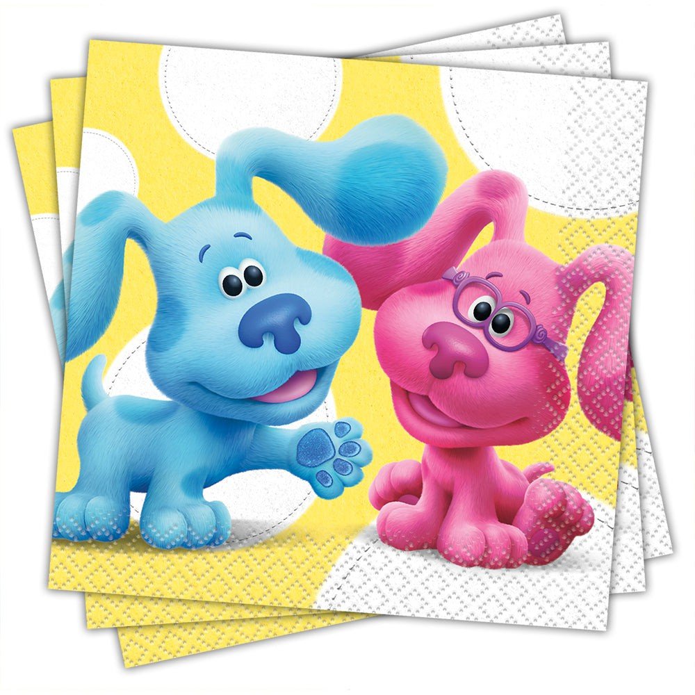 Blue's Clues Beverage Napkins 16 Pack