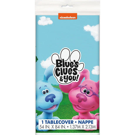Blue's Clues Plastic Table Cover