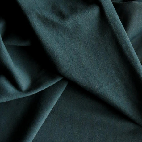 Dry-Flex Fleece Back Knit Fabric in Blue Spruce