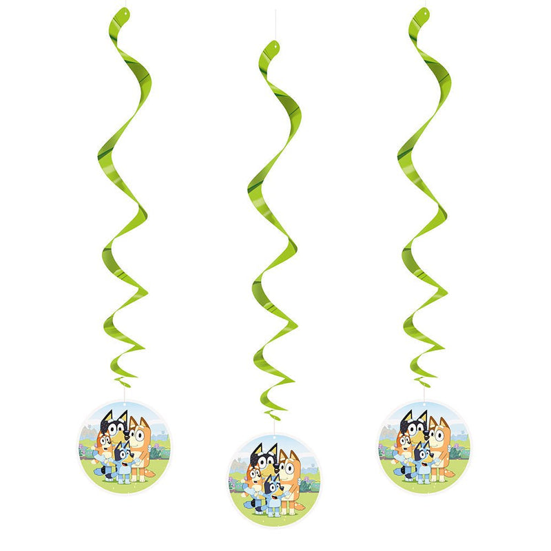 Bluey Hanging Swirls 3 Pack