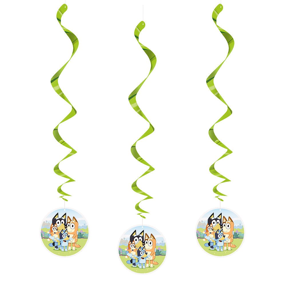 Bluey Hanging Swirls 3 Pack