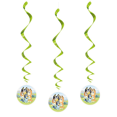 Bluey Hanging Swirls 3 Pack