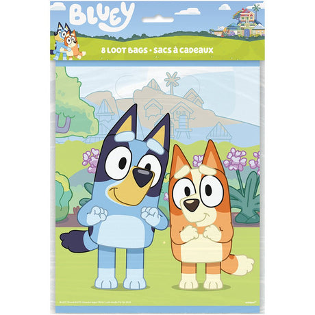 Bluey Loot Bags 8 Pack
