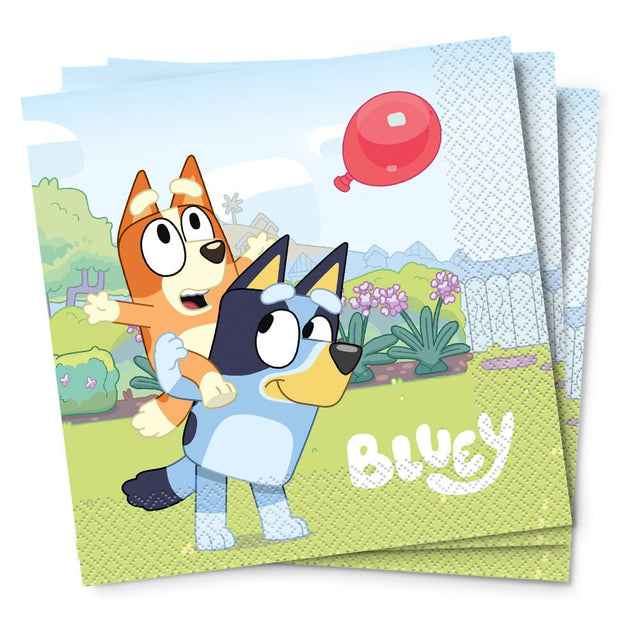 Bluey Luncheon Napkins 16 Pack