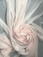 Blush Polyester Chiffon Fabric - Sheer, Blush, 59"-60" Width