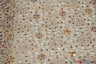 Open Weave Chain Chemical Lace Polyester Fabric - Sheer Metallic Open Work, Sequins Embellished, 50" Width, 10 Colors (1 Yard)