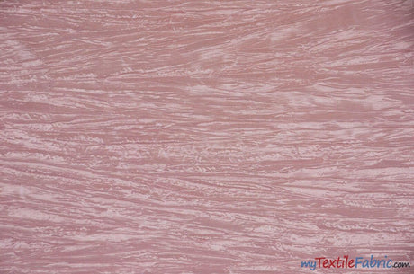 Crease Taffeta Crush Taffeta Polyester Fabric - Crushed Texture, 50/52" Width (Continuous Yards Or By Bolt)