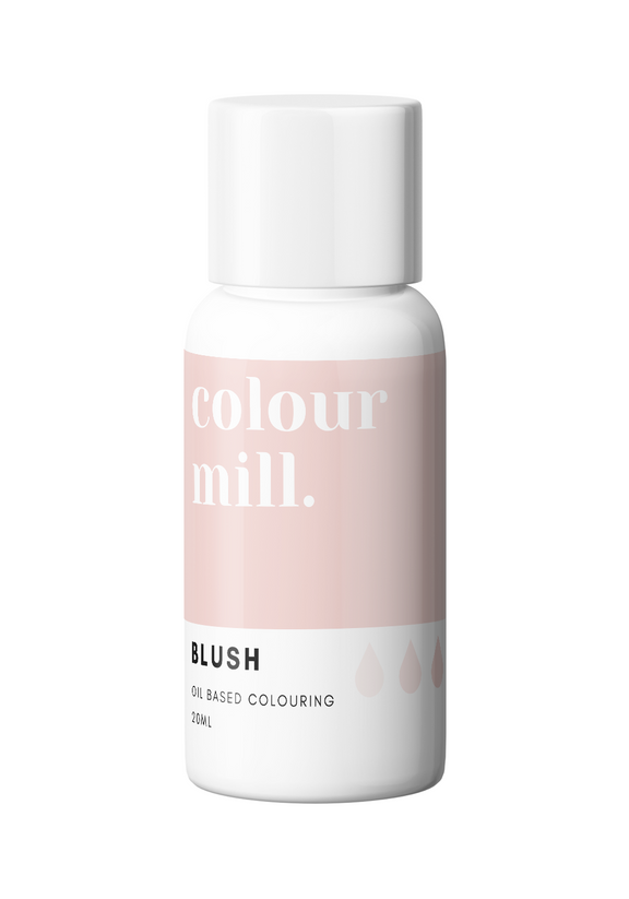Blush Pink Oil Based Food Coloring for Chocolate Buttercream 20ml