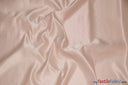 Stretch Matte Satin Peau De Soie Polyester Fabric - Solid, 58/60" Width (1 Yard)
