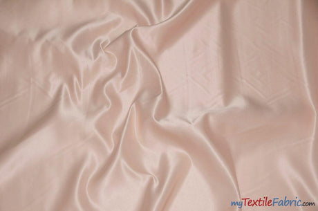 Stretch Matte Satin Peau De Soie Polyester Fabric - Solid, 58/60" Width (1 Yard)