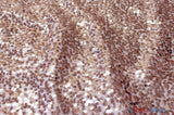 Glitz Sequins Taffeta Polyester Fabric - Raindrop Sequins, 54" Wide (1 Yard)