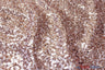 Glitz Sequins Taffeta Polyester Fabric - Raindrop Sequins, 54" Wide (1 Yard)