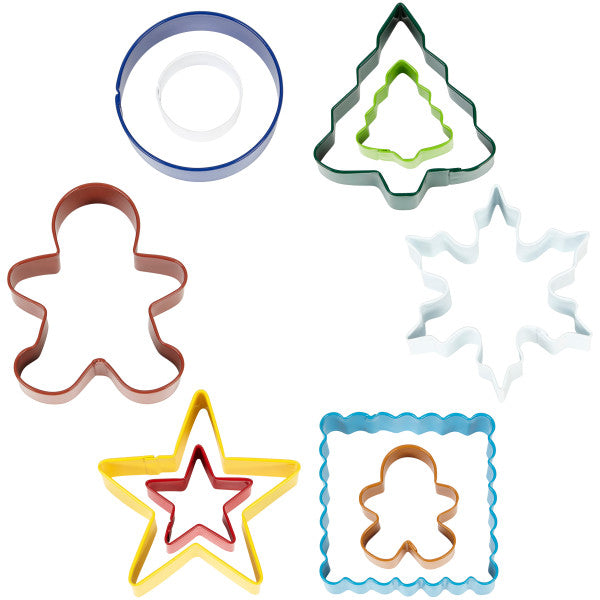 Wilton Christmas Cookie Baking Set, 12-Piece Kit