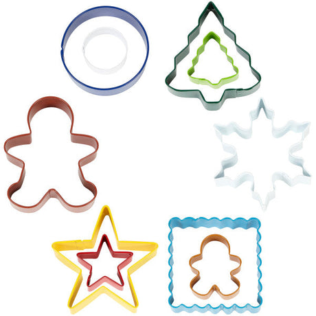 Wilton Christmas Cookie Baking Set, 12-Piece Kit